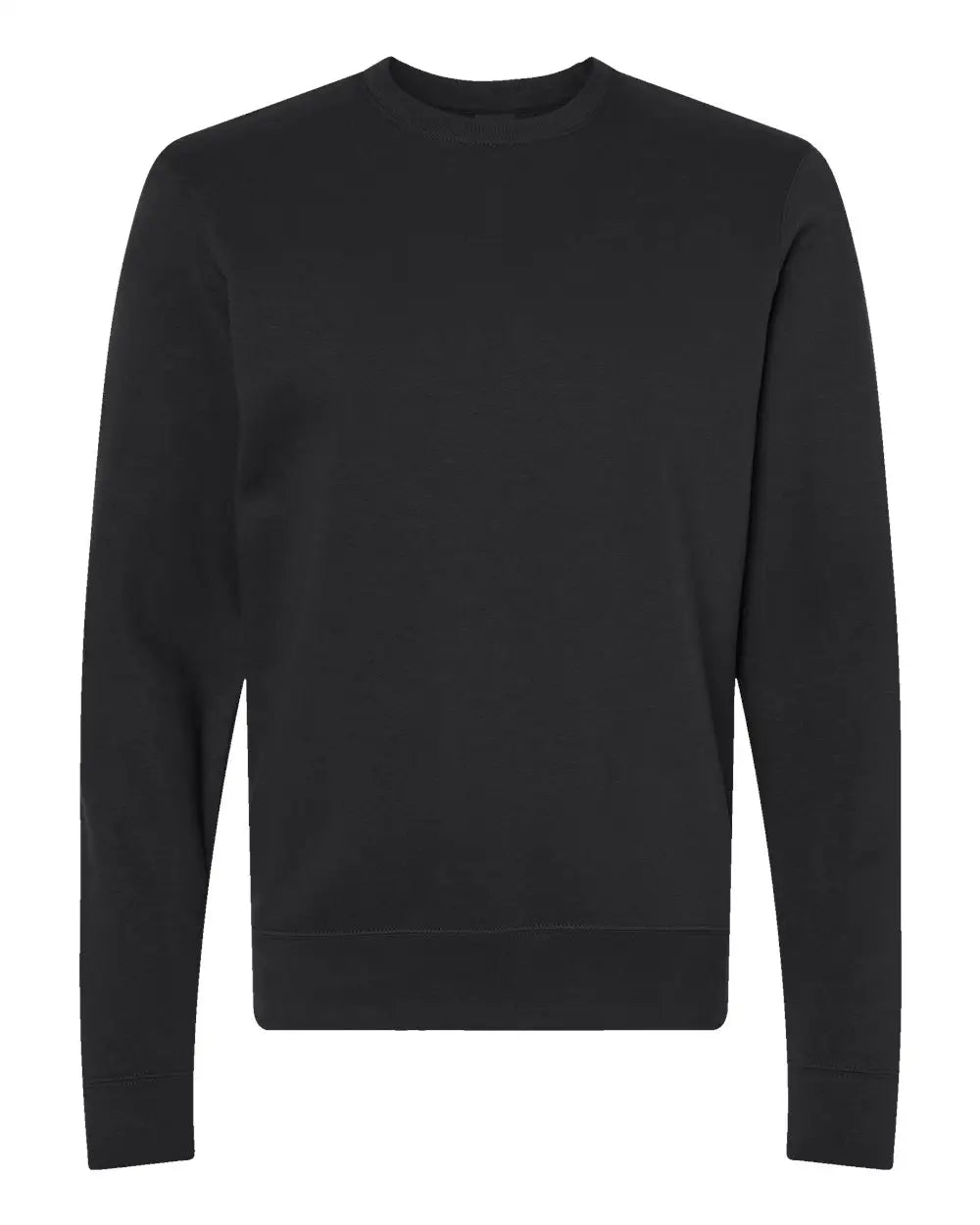 J. America 8721a Btb Fleece Crewneck Sweatshirt - 8721 - Black - Adult s