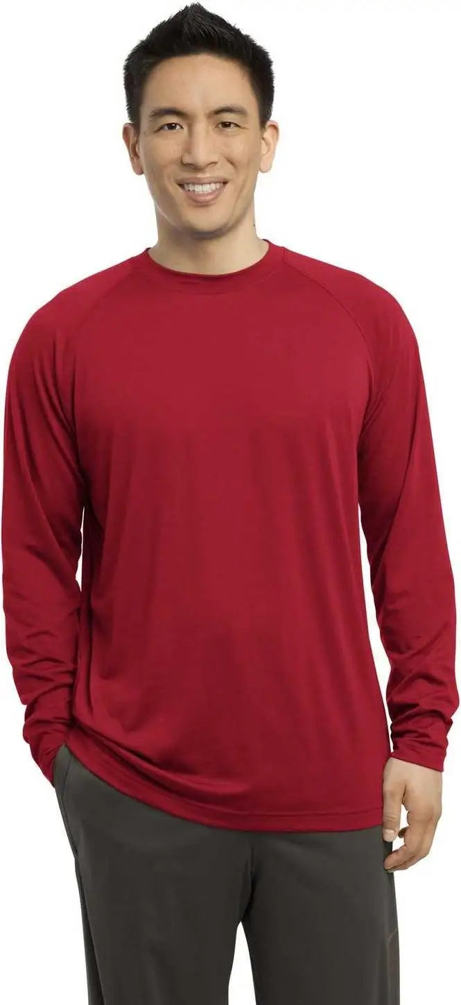 Sport-tek St700ls Long Sleeve Ultimate Performance Crew - True Red