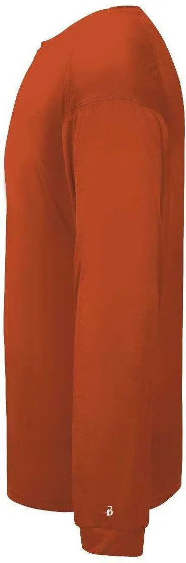 Badger Sport 2004 Ultimate Softlock Youth Long Sleeve Tee - Orange