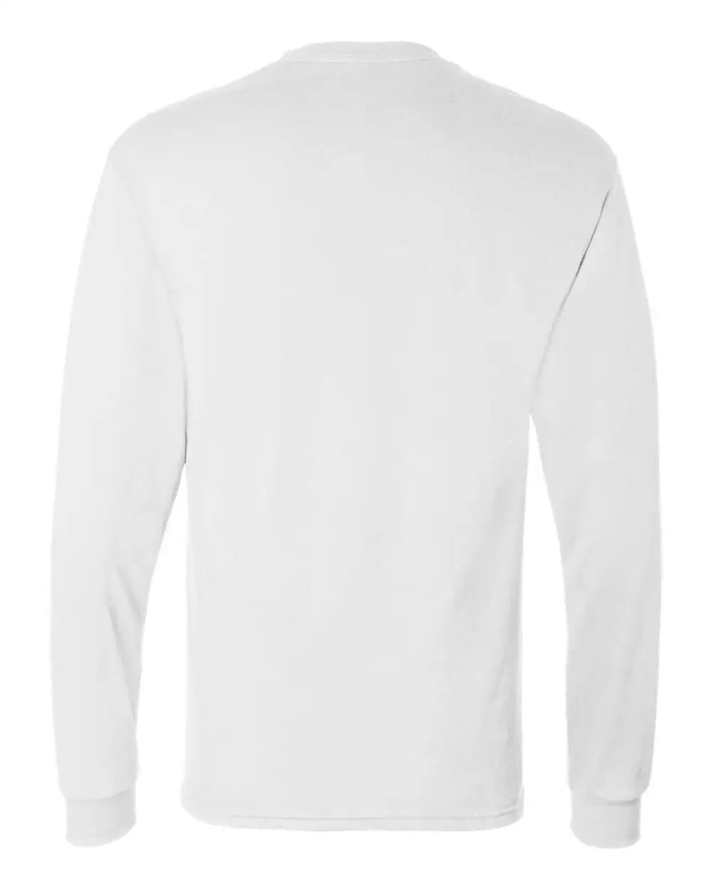 Hanes 5286 Essential-t Long Sleeve T-shirt - White