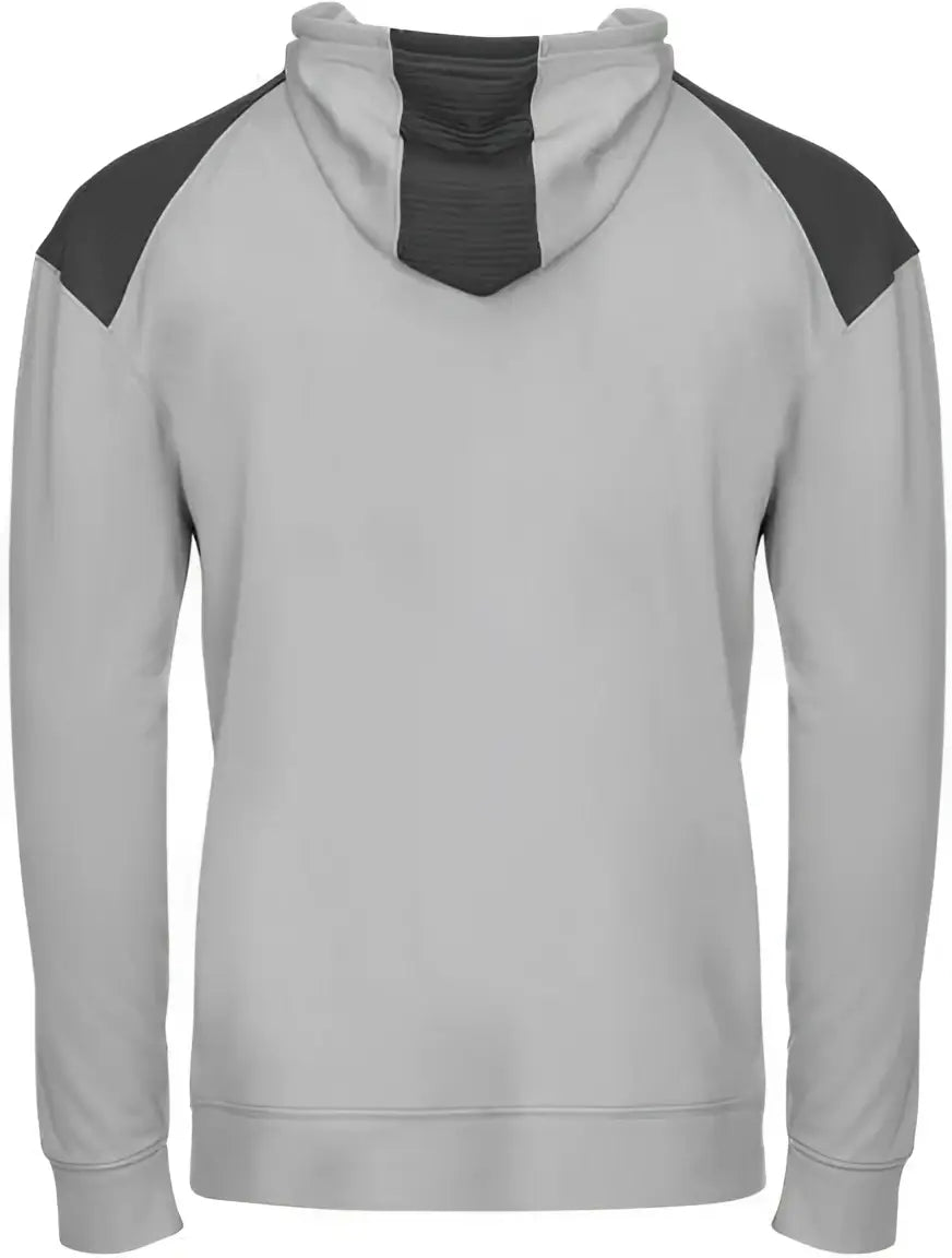 Badger Sport 1440 Breakout Performance Fleece Hoodie - Silver Graphite