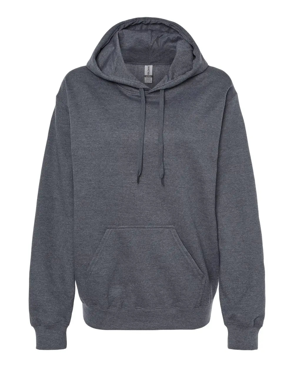 Gildan Sf500 Softstyle® Midweight Hooded Sweatshirt - Dark Heather - Gray / s
