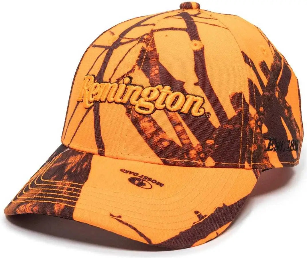 Oc Sports Rm46l Remington Cap that is Easily Visible - Mossy Oak Blaze - 6 7/8’’ - 7 1/2’’