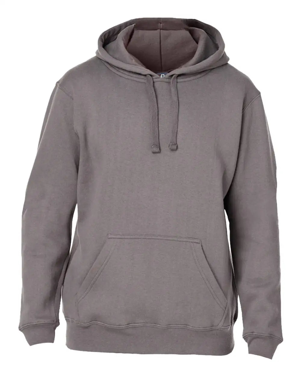 J. America 8824 Premium Hooded Sweatshirt - Fossil - Light Gray / Xs