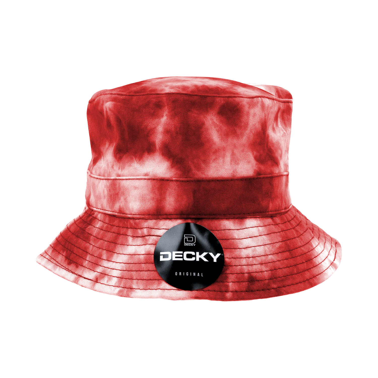 Decky 7961 Tie Dye Bucket Hat - Red