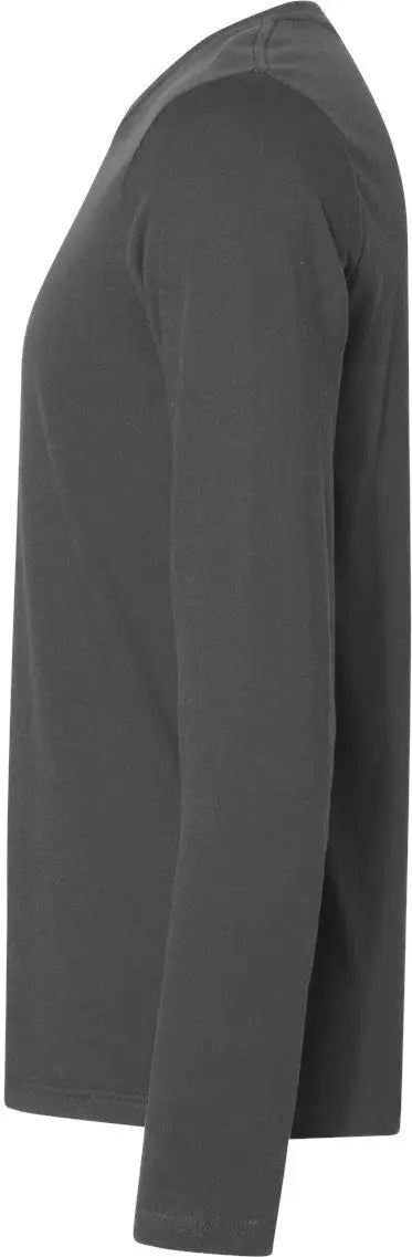 Next Level 3601 Cotton Long Sleeve T-shirt - Heavy Metal