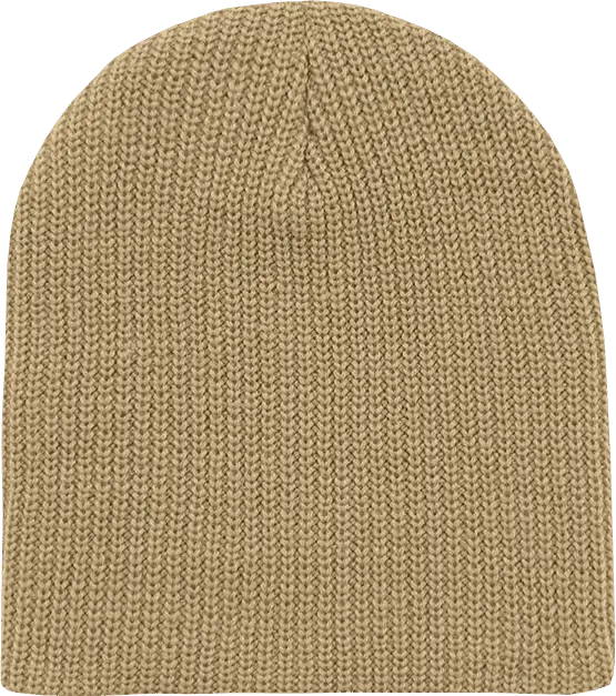 Decky 608 Gi Cuffless Watch Cap Beanie - Khaki - one Size Fits Most
