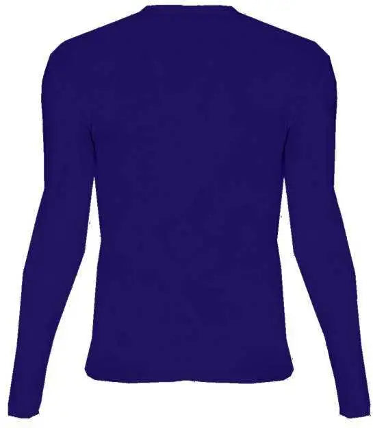 Badger Sport 4605 Pro-compression Long Sleeve Crew - Purple