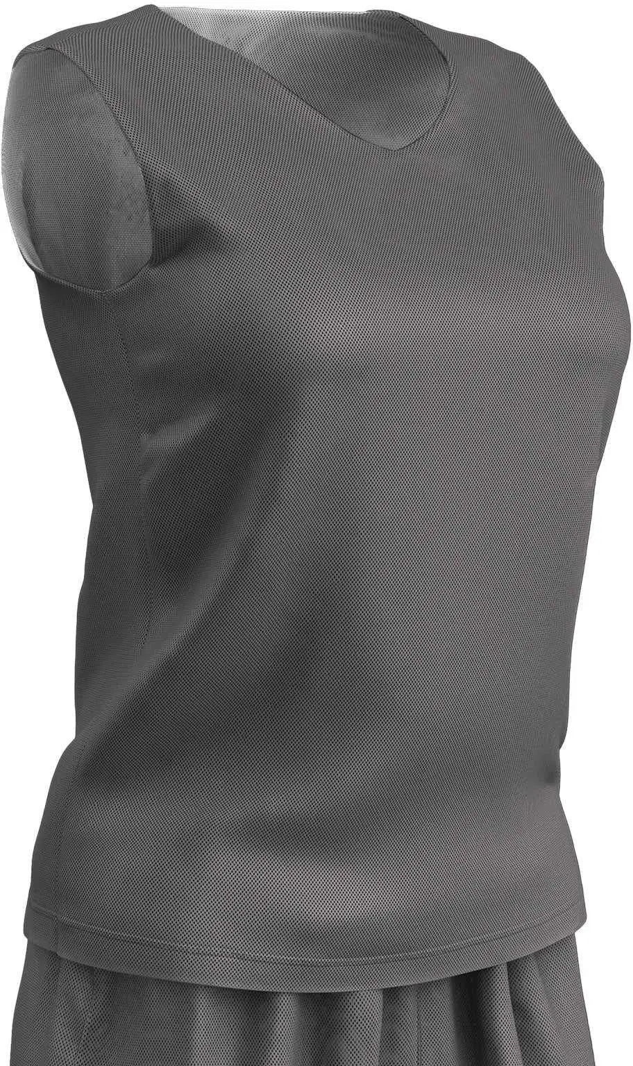 Champro Bbjpw Polyester Reversible Basketball Jersey Women’s - Charcoal White