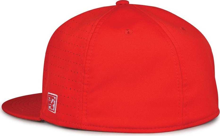 The Game GB998 Perforated GameChanger Cap - Red - HIT a Double - 3