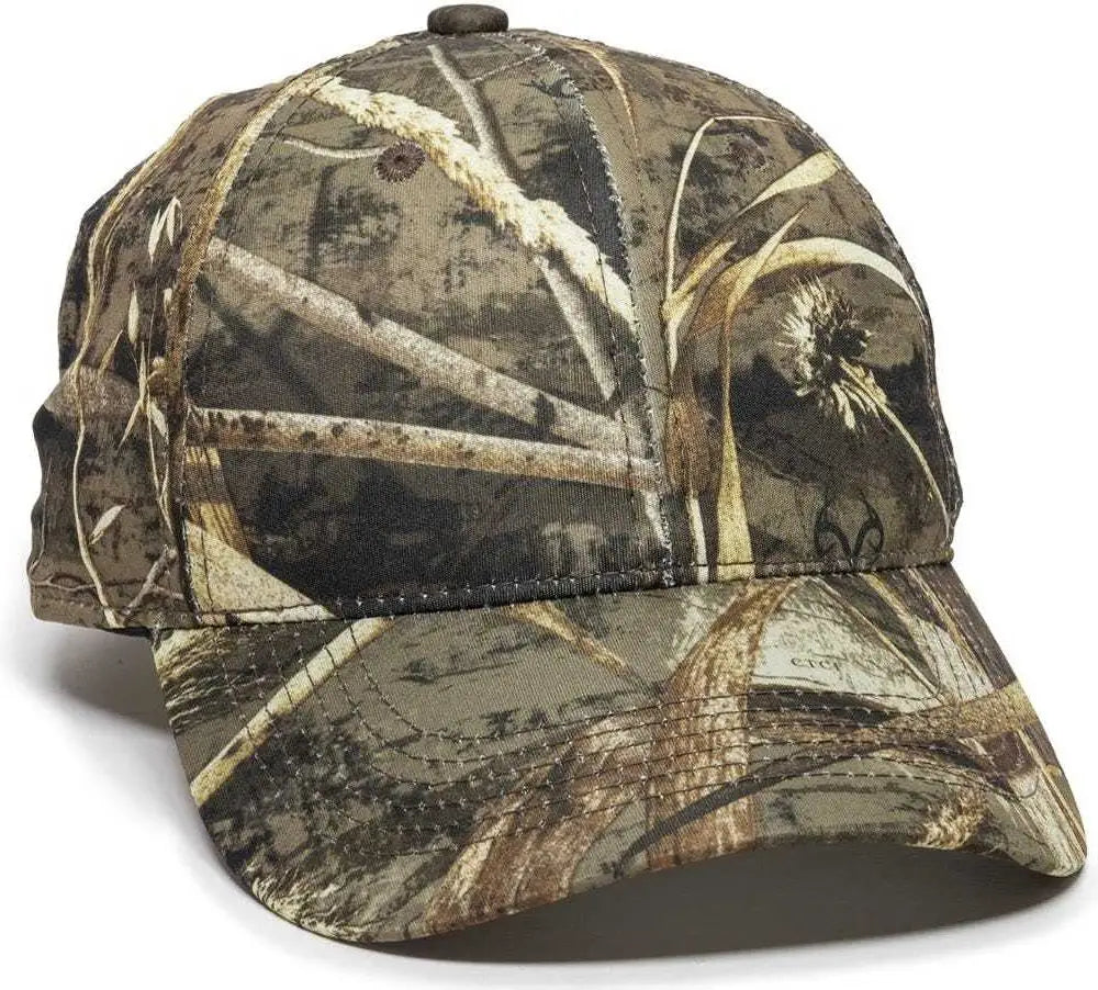 Oc Sports Pfc-100 Adjustable Cap - Realtree Max-5 - 6 7/8’’ - 7 1/2’’