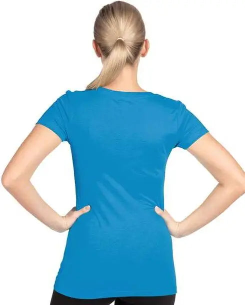 Next Level 1540 Women’s Ideal V-neck T-shirt - Turquoise