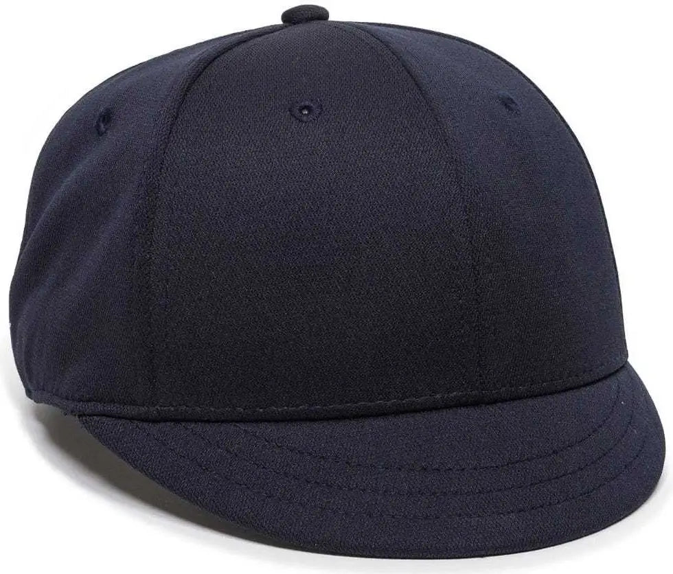 Oc Sports Uc-550sb Umpires Adjustable Short-bill Plate Cap - Dark Navy - 6 7/8’’ - 7 1/2’’