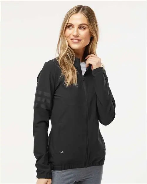 Adidas A268 Women’s 3-stripes Full-zip Jacket