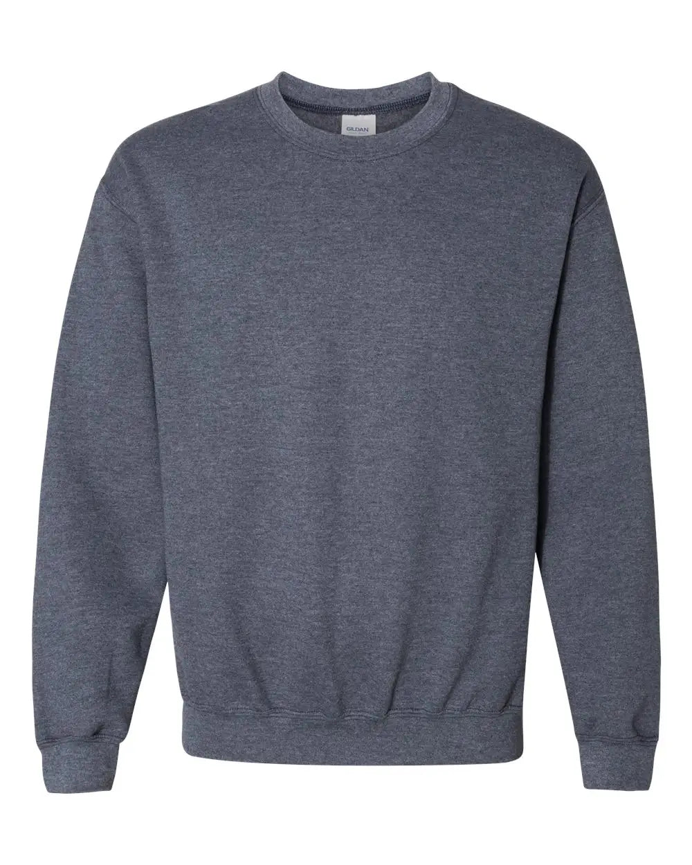 Gildan 18000 Heavy Blend™ Crewneck Sweatshirt - Heather Dark Navy - s