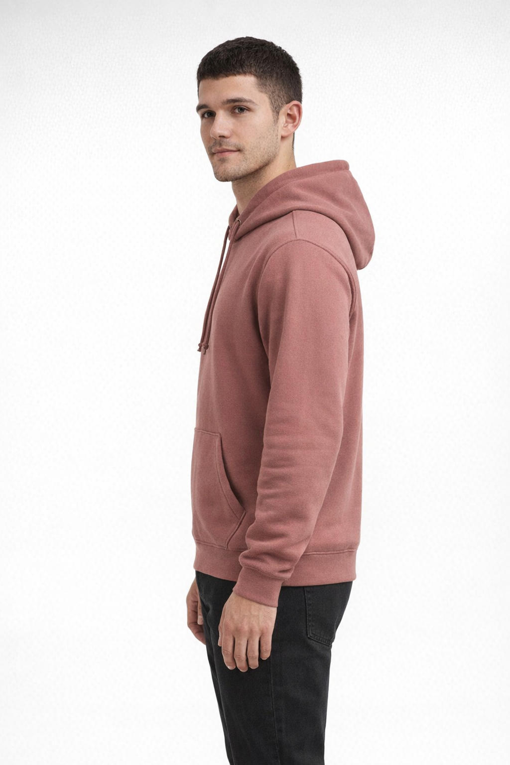 Mocha FUNDAMENTAL FLEECE HOOD