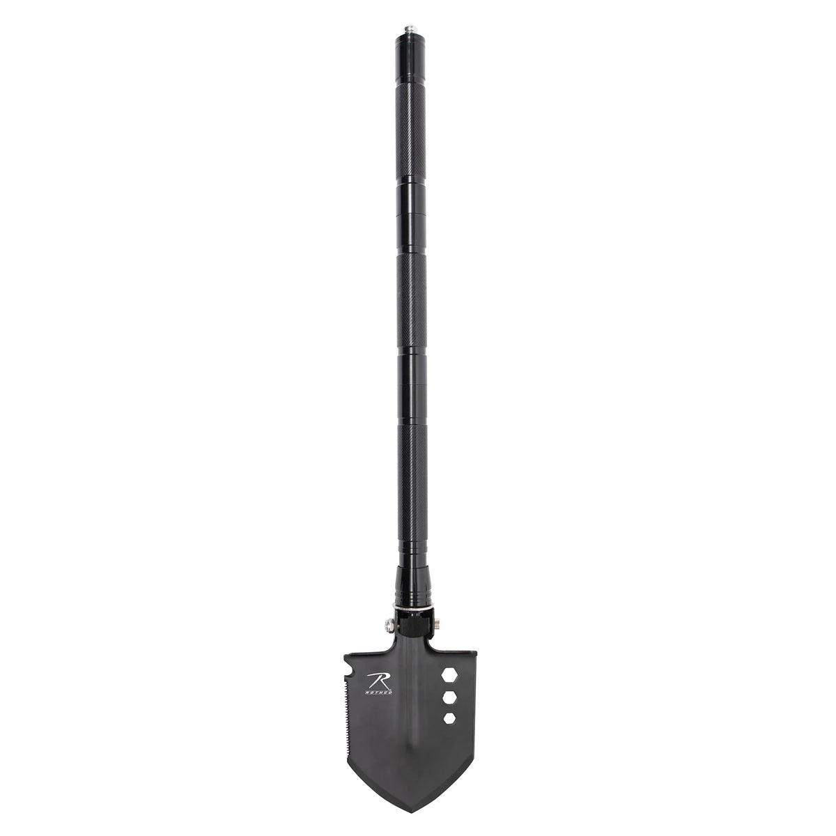 8-in-1 Multi-tool Survival Shovel / Portable Camping Entrenching Tool - Stainless Steel