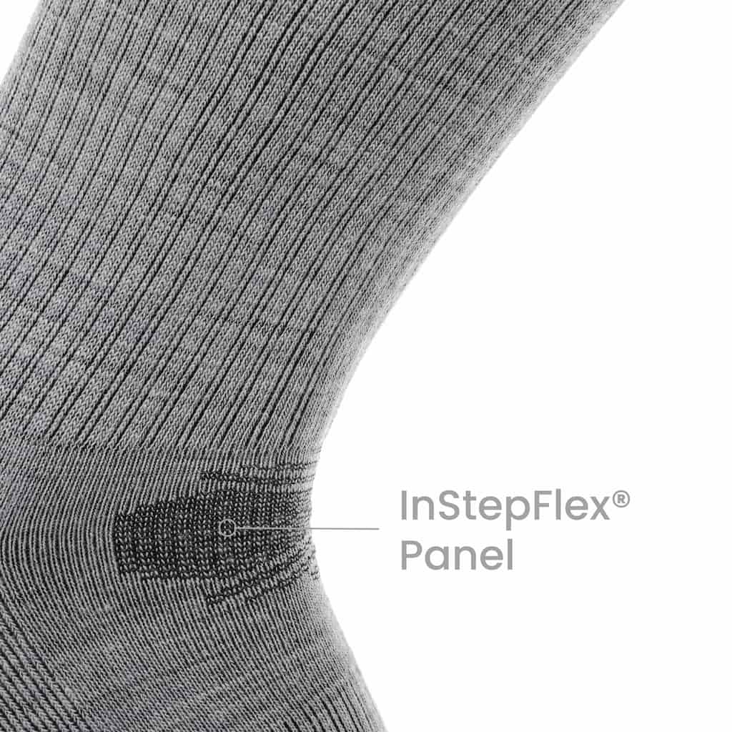 8 Pairs Ash - Casual Crew Midweight Merino Wool Sock