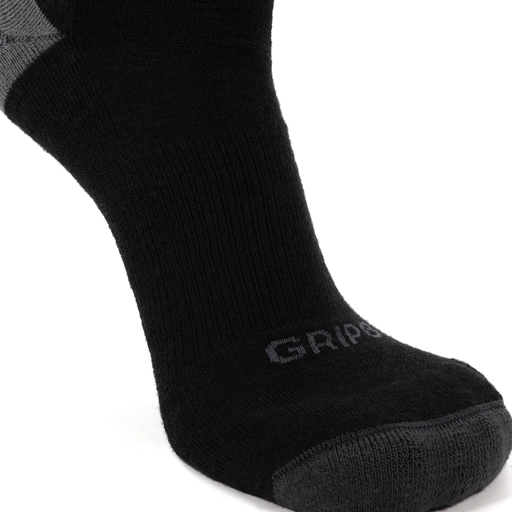 8 Pairs Carbon - Casual Crew Midweight Merino Wool Sock