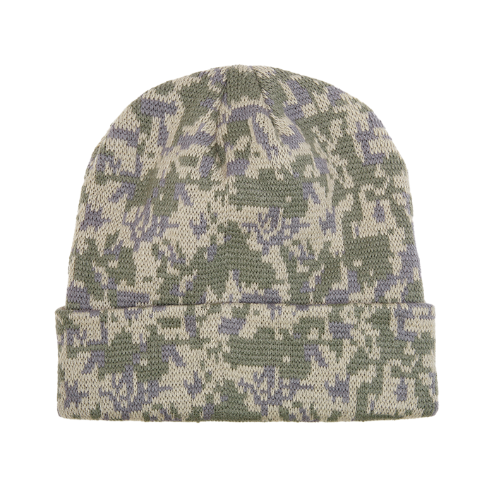 Decky 8030 Camo Long Beanie - Acu