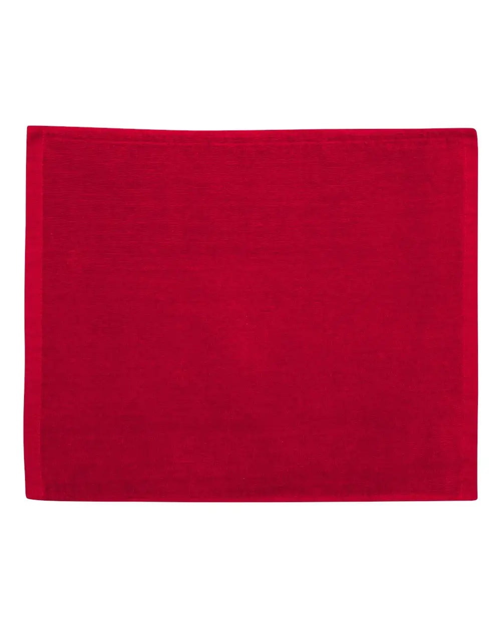Carmel Towel Company C1518 Velour Hemmed - Red - one Size Fits Most