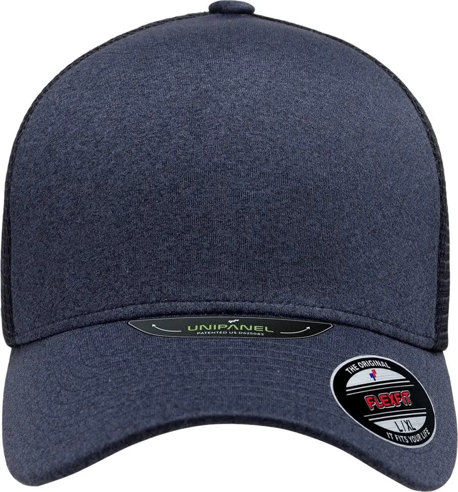 Flexfit 5511up Unipanel™ Trucker Cap - Melange Navy - S/m