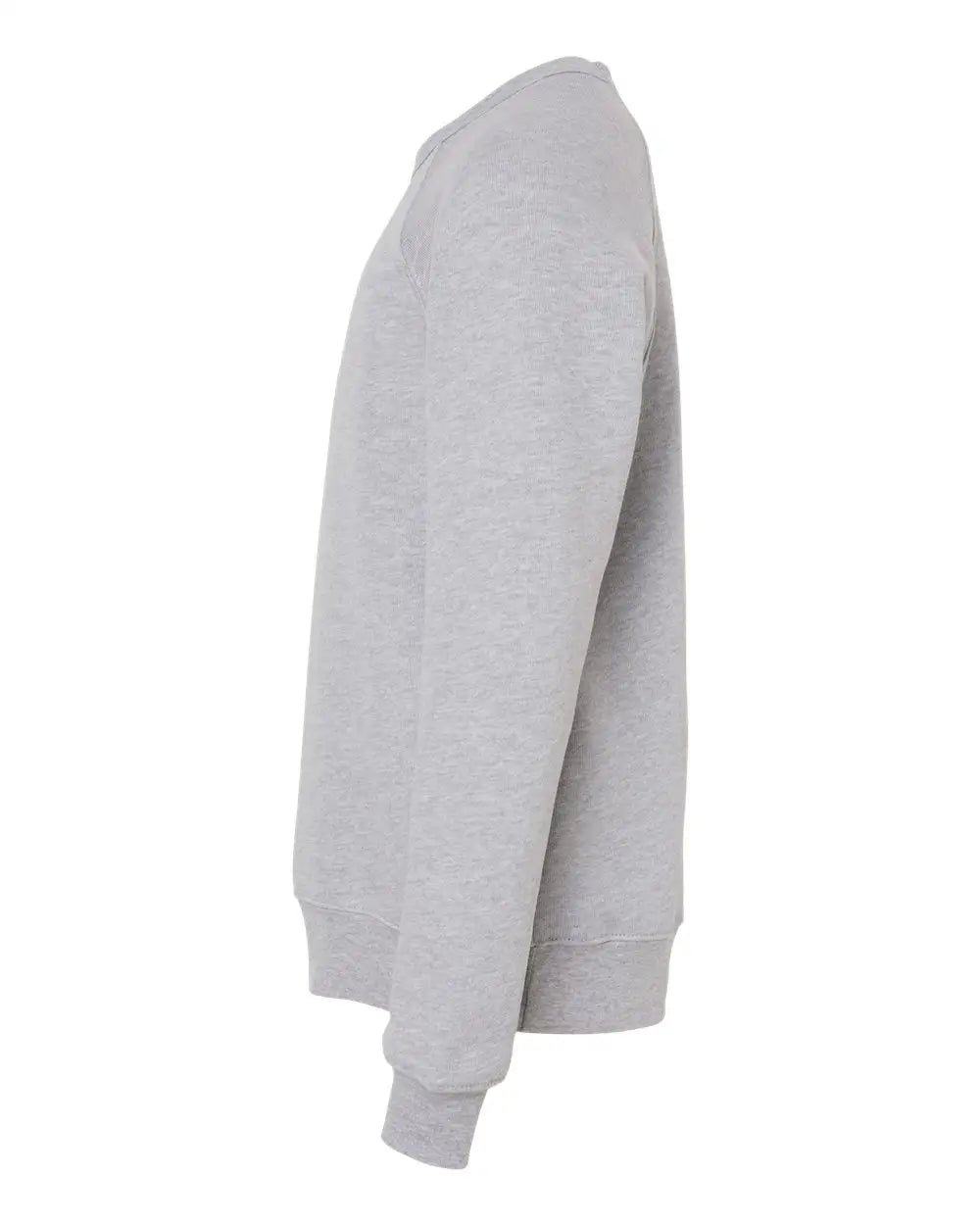 Bella + Canvas 3901y Youth Sponge Fleece Crewneck Sweatshirt - Athletic Heather