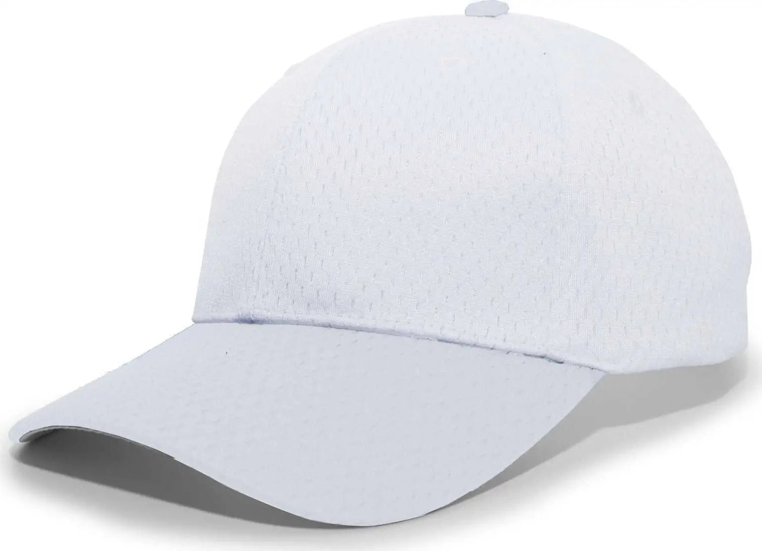 Pacific Headwear 805m Coolport Mesh Hook-and-loop Cap - White - 6 1/2’’ - 7’’