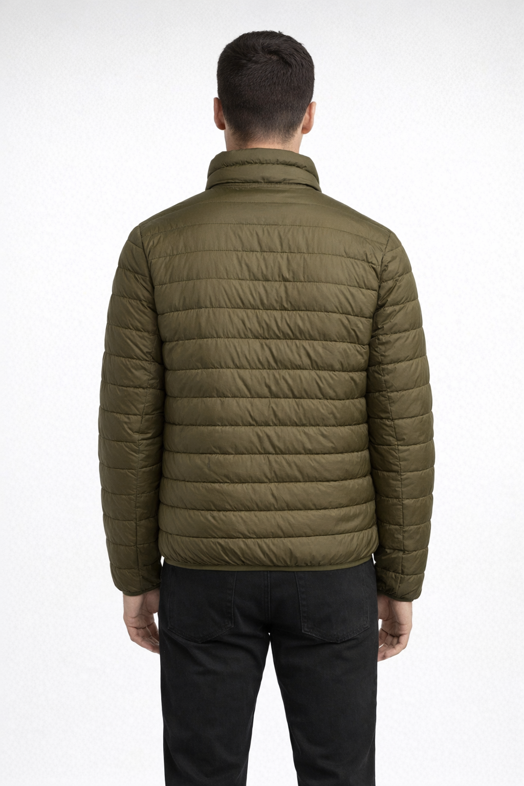 Olive MEN'S PACKABLE PILLOW PUFFER