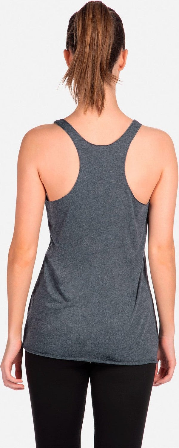 Next Level 6933 Women’s Lightweight French Terry Racerback Tank - Indigo