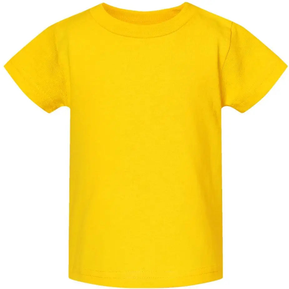 Rabbit Skins 3401 Infant Cotton Jersey Tee - Yellow - 6m