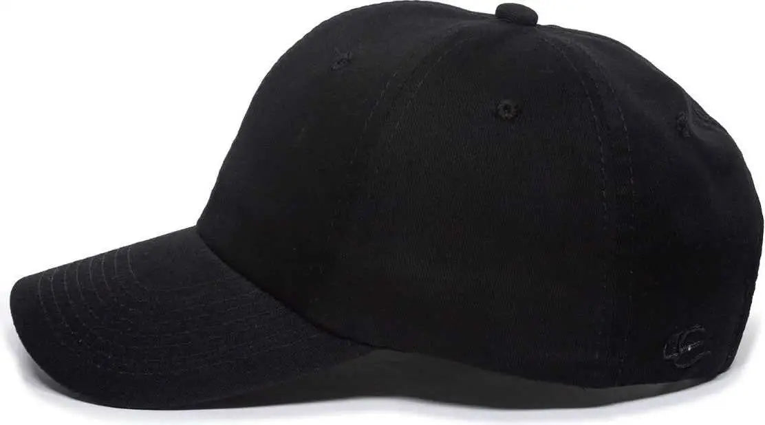 Oc Sports Bct-662 Adjustable Cap - Black - 6 7/8’’ - 7 1/2’’