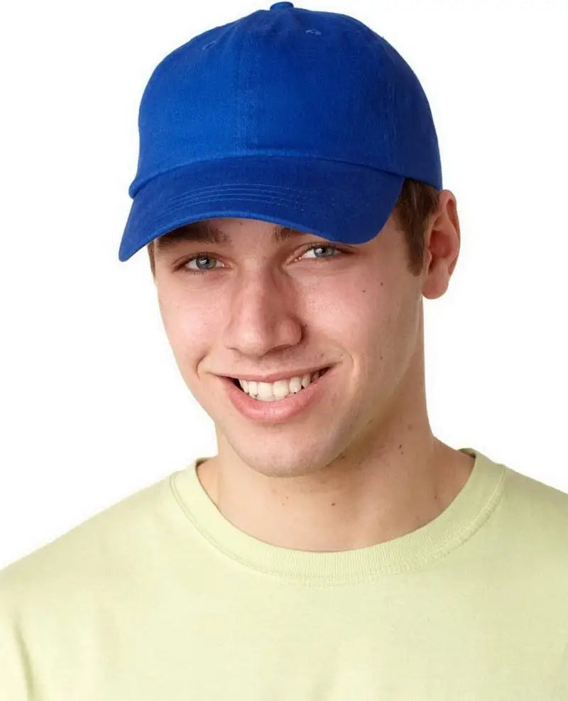 Adams Headwear Eb101 Essentials Brushed Cap - Royal - one Size Fits Most