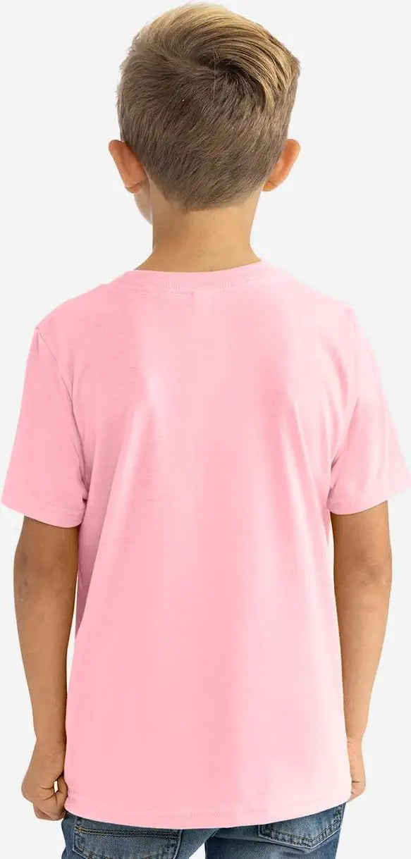 Next Level 3312 Youth Cvc T-shirt - Heather Light Pink