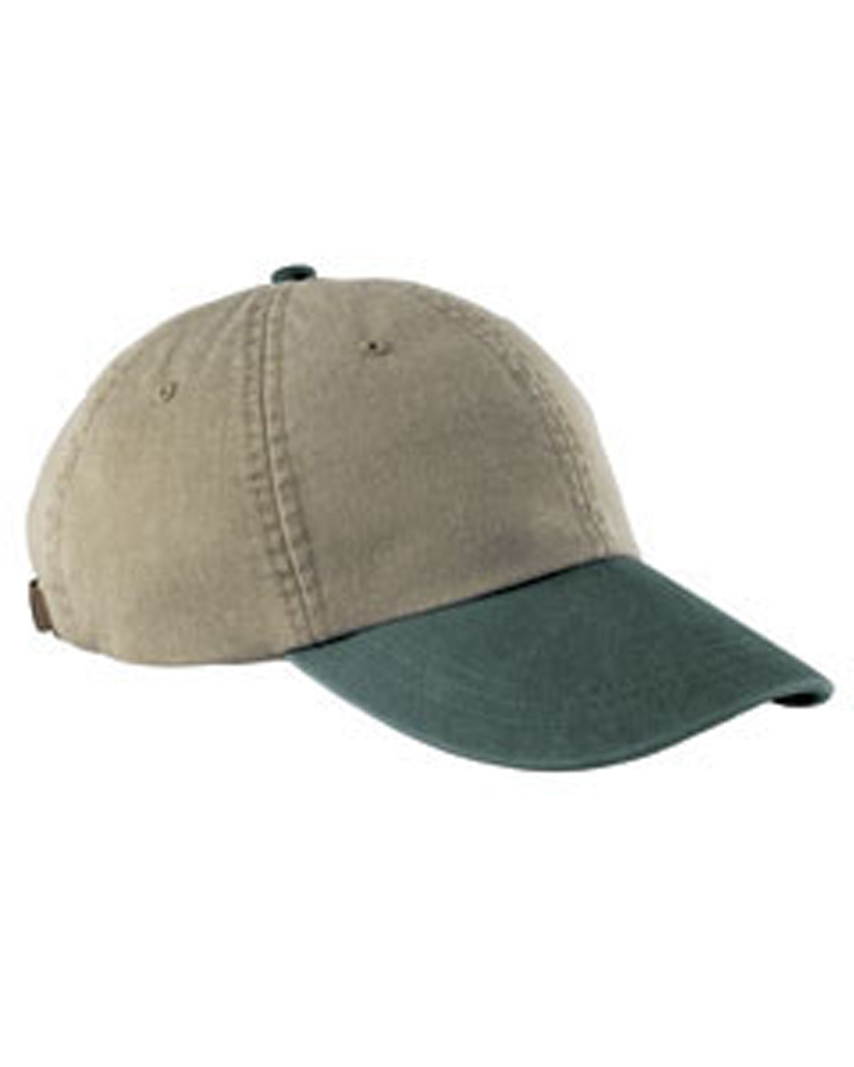 Adams Headwear LP101 Optimum Pigment-Dyed Cap - Khaki  Forest