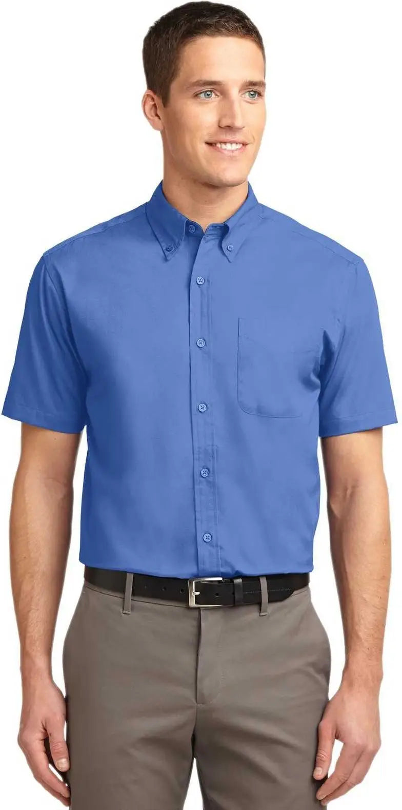 Port Authority S508 Short Sleeve Easy Care Shirt - Ultramarine Blue