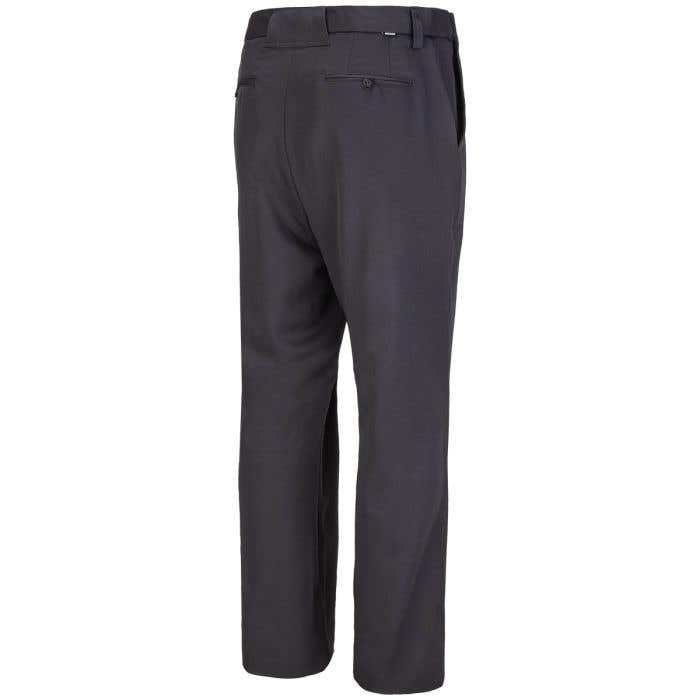 Dark gray pants on a white background