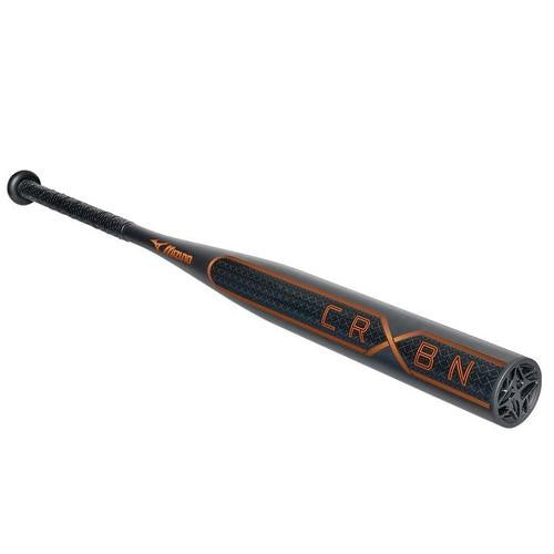 Mizuno 2026 340691 CRBN X (-9) Fastpitch Softball Bat - Black Blazing Orange