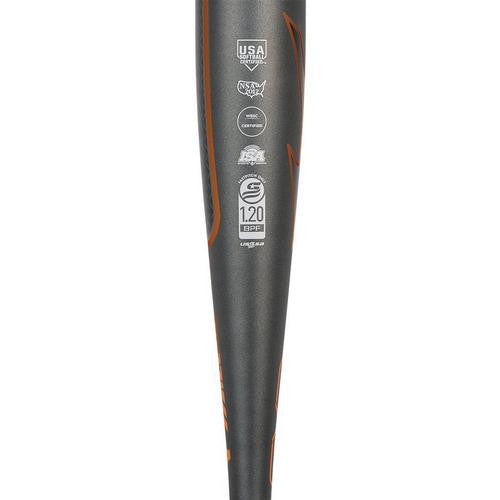 Mizuno 2026 340691 CRBN X (-9) Fastpitch Softball Bat - Black Blazing Orange