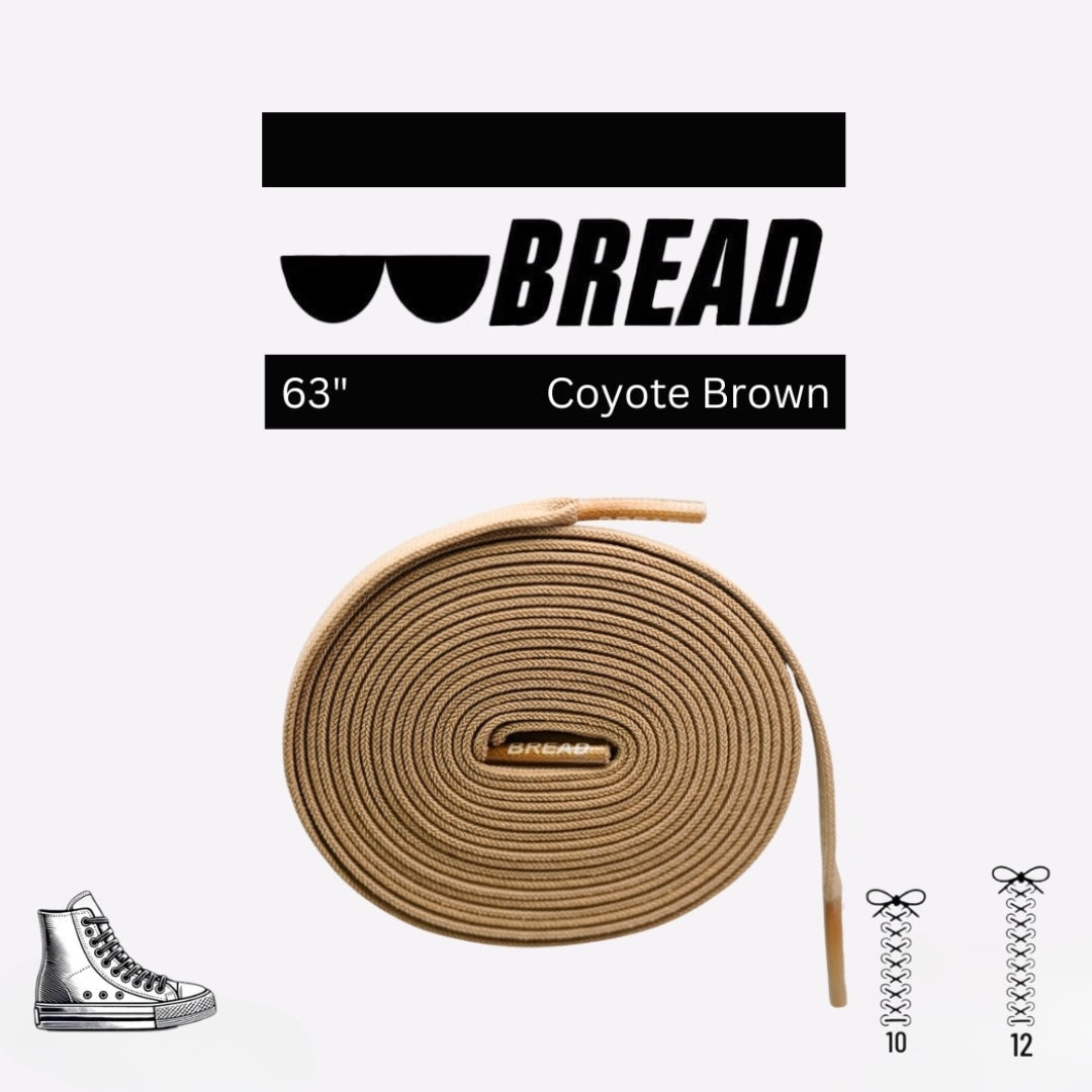 Bread Elastic Shoelace - Coyote Brown