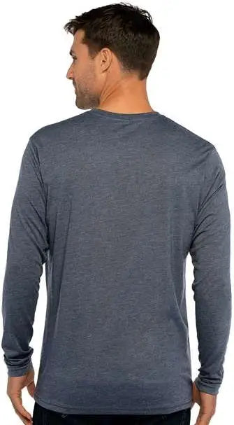 Next Level 6071 Tri-blend Long Sleeve T-shirt - Indigo