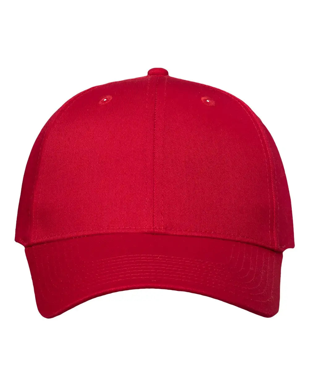 Valucap Vc100 Lightweight Twill Cap - Red - one Size Fits Most