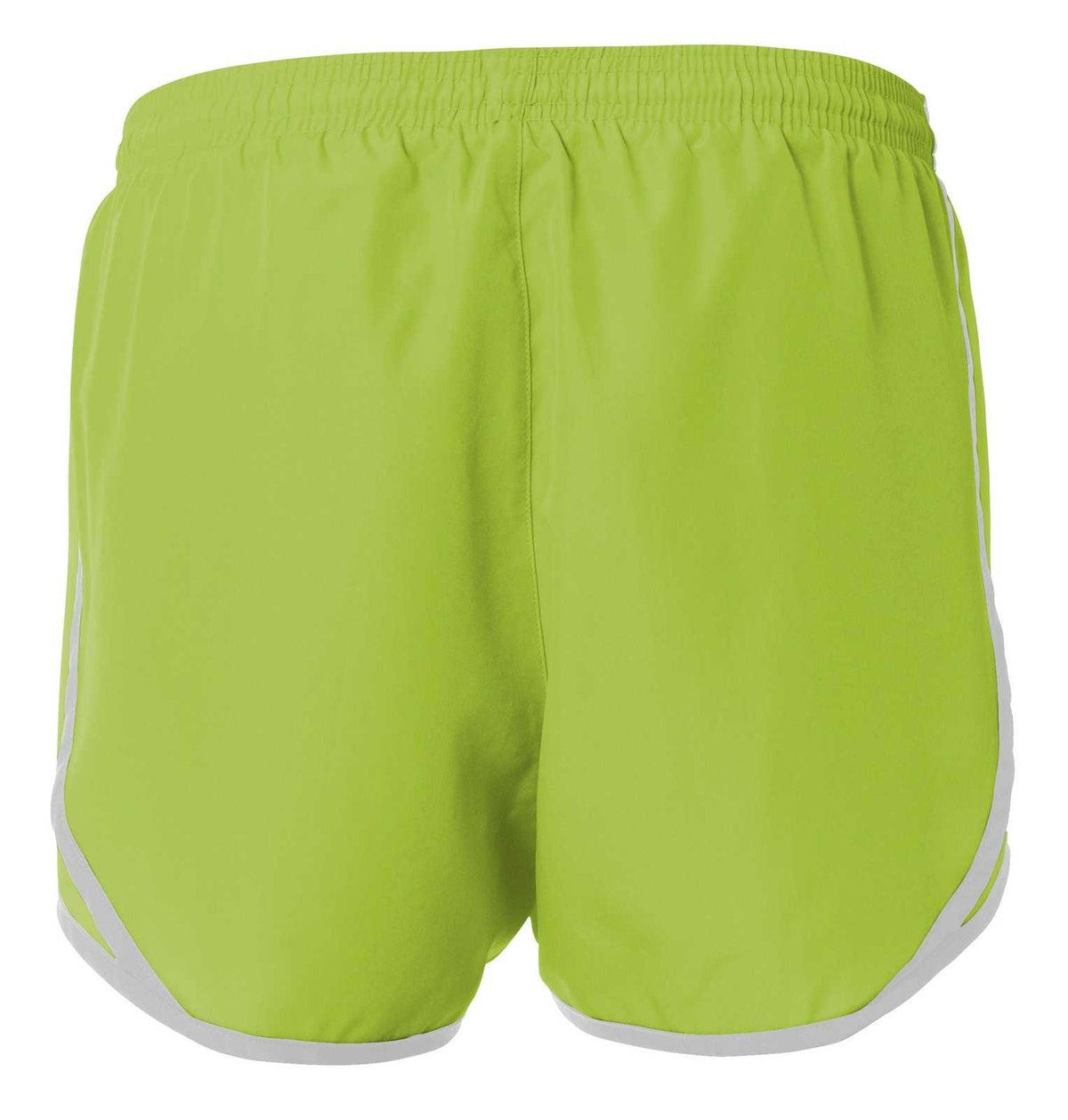 A4 NW5341 Womens 3&quot; Speed Short - Lime White - HIT a Double - 3