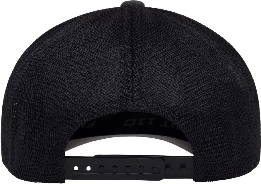 Flexfit 110m 110® Mesh-back Cap - Charcoal Black - Dark Gray / one Size Fits Most