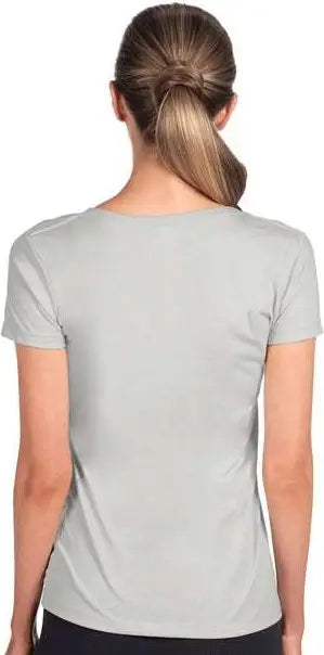 Next Level 1540 Women’s Ideal V-neck T-shirt - Silver