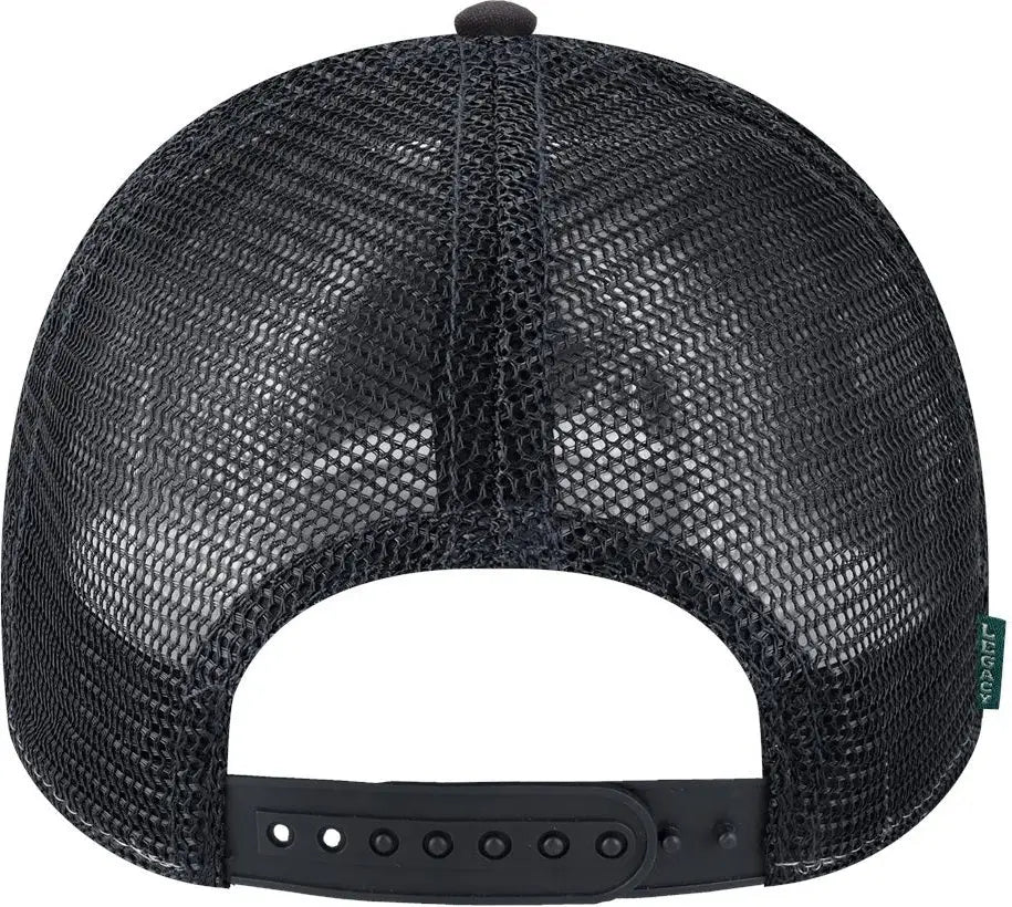 Legacy Lps Lo-pro Snapback Trucker Cap - Black - one Size Fits Most