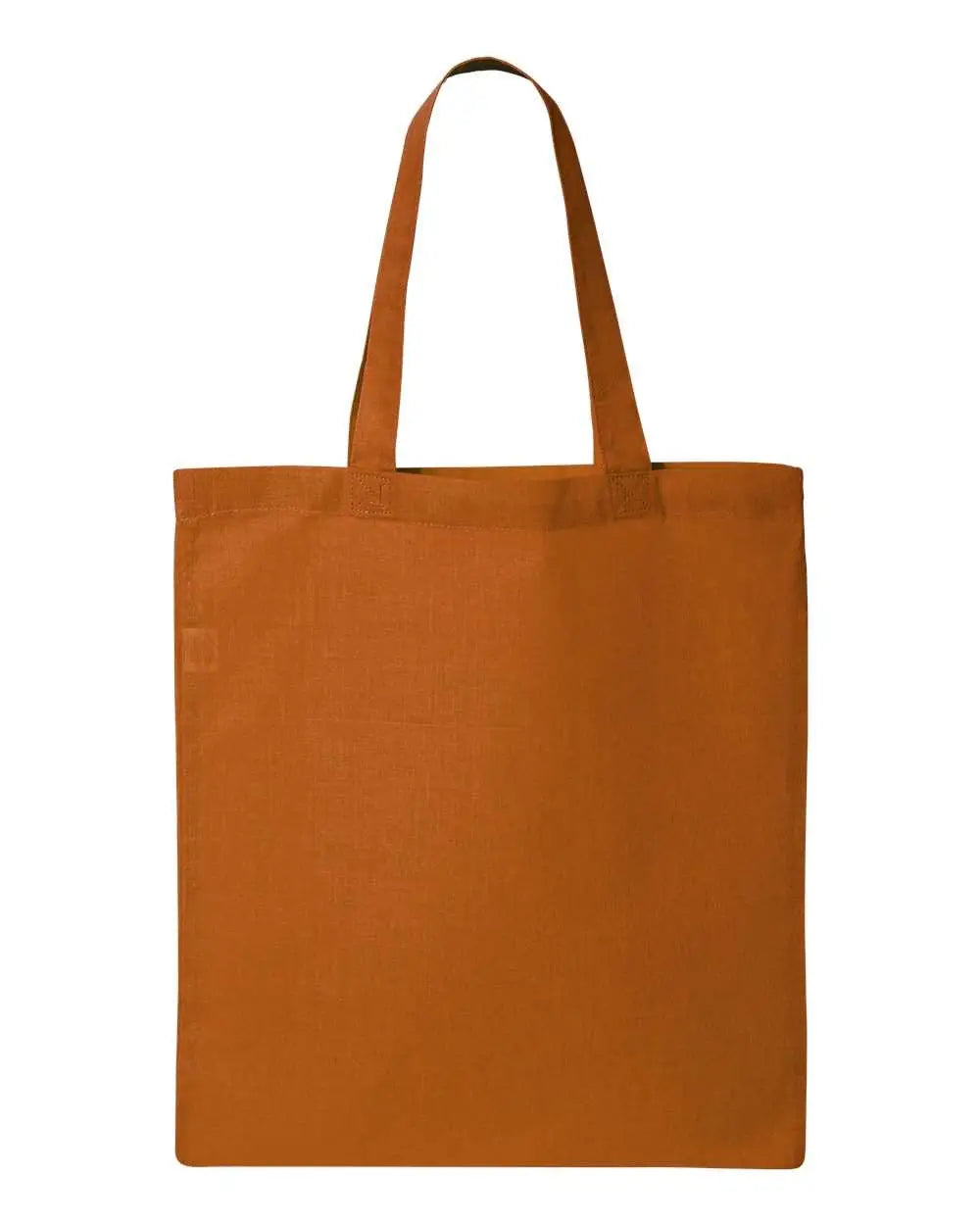 Q-tees Qtb Economical Tote - Texas Orange - one Size Fits Most