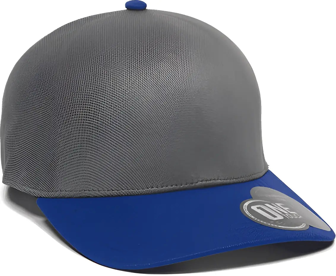 Oc Sports Reevo Flexible Fitting Cap - Graphite Royal - Dark Gray / 7’’ - 7 3/8’’