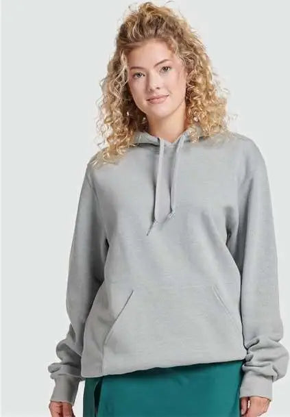 Jerzees 700mr Eco™ Premium Blend Ring-spun Hooded Sweatshirt - Frost Grey Heather