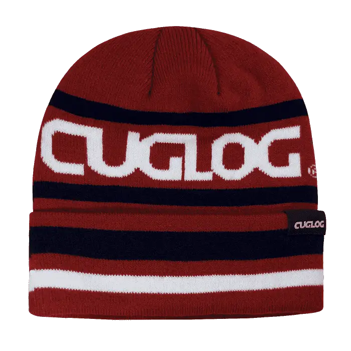 Cuglog K022 Kailash Beanie - Red Navy - one Size Fits Most